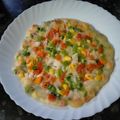vandana का कुकस्नैप जब उन्होंने वेज उत्तपम (Veg Uttapam recipe in Hindi) बनाया था।