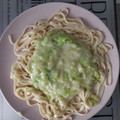 El cooksnap de corralmr cuando hizo Tallarines con calabacín.