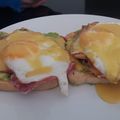 El cooksnap de gloria vargas cuando hizo Huevos con queso derretido.