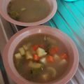 El cooksnap de Manuel Lopez cuando hizo Caldo de Verduras con carne de puerco.