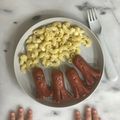 El cooksnap de poramoralhambre cuando hizo Salchipulpos con papas.