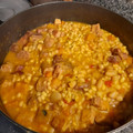 El cooksnap de El Tano cuando hizo Locro Criollo.