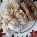 El cooksnap de Loida Saavedra de Suárez cuando hizo Pollo a la naranja.