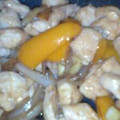 El cooksnap deGraciela Iglesias cuando hizo Salteado de pollo con pimiento, cebolla y apio.