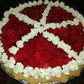El cooksnap de Maru cuando hizo Tarta de frutilla.