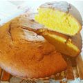 El cooksnap de Judith cuando hizo Torta de mandarina licuada.