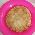 El cooksnap de Jessi cuando hizo Arepa de banano y avena.