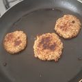 El cooksnap de Maly cuando hizo Hamburguesa vegetariana de jengibre, limón y miel! 🍯🍋.