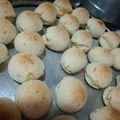 El cooksnap de nocla cuando hizo Pâo de queijo brasileño (Hecho por una Argentina) Apto para Celiacos.