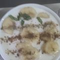Rekha Pandey का कुकस्नैप जब उन्होंने केले का रायता (kele ka raita recipe in Hindi) बनाया था।