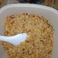 Cooksnap 0h Hana !! semasa beliau membuat Nasi Goreng Sambal Ikan Bilis Pedas Terangkat.