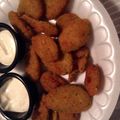 Carisa Mister's cooksnap of when they made fried pickles.