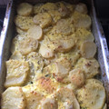 El cooksnap de victoria lozano cuando hizo Papas al horno con crema de leche.
