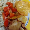 El cooksnap de Katherine cuando hizo Estofado de pollo.