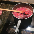 El cooksnap de Cristian Vega cuando hizo Mermelada Keto de frutos rojos 🍓🍒🍇.