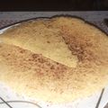 El cooksnap de Carmencita Paniagua cuando hizo Mbeju mestizo.