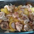 El cooksnap de Laura Notario cuando hizo Conejo al horno con patatas.
