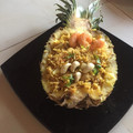 El cooksnap de Rous Garden cuando hizo Khao Pad Saparod o arroz frito con piña.