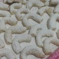 Pötty Cooksnap-ja, amikor elkészítette a(z) Vaníliás kifli (Hókifli) receptet.