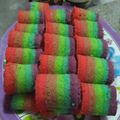 Cooksnap dari dini harnowati untuk resep Mini Rainbow Roll Cake