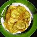 Supriya Thengadi's cooksnap of when they made कच्च्या केळ्याचे चिप्स (दुकानात मिळतात तसे) (kachya kedyache chips recipe in marathi).