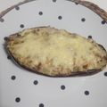 El cooksnap de Tania González Marban cuando hizo Berenjena rellena de carne picada y bechamel.