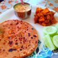 Sudha Agrawal का कुकस्नैप जब उन्होंने आलू के पराठे (Aloo ke parathe recipe in Hindi) बनाया था।
