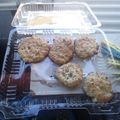 El cooksnap de Francisco Lopez cuando hizo Galletitas de Manzana Veganas.
