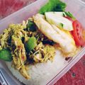 Cooksnap dari Mala untuk resep Nasi Ayam Suwir Pedas
