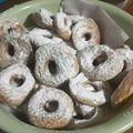 El cooksnap de Blanca Aravena cuando hizo Rosquitas.