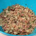 El cooksnap de Plácido Pigner Coto cuando hizo Tabulé.