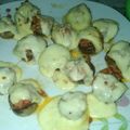 El cooksnap de Luisa María Canals Muro cuando hizo Champiñones rellenos de jamón.