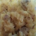 El cooksnap de Nancy cuando hizo Risotto cremoso de arroz y hongos de pino.