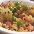 Asha Sharma's cooksnap of when they made Indian flattened rice dish(poha).
