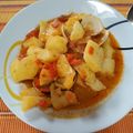 El cooksnap de Mar cuando hizo Patatas con almejas.