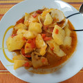 El cooksnap de Mar cuando hizo Patatas con almejas.