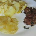 El cooksnap de María L. cuando hizo Carrilleras de cerdo con manzana.