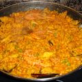El cooksnap de carme castillo cuando hizo Arroz con verduras, marisco, pollo y mi toque.