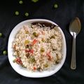 Priyanka Shrivastava का कुकस्नैप जब उन्होंने गाजर मटर पुलाव (gajar matar pulao recipe in Hindi) बनाया था।