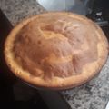 El cooksnap de Aye Diaz cuando hizo Torta Marmolada.
