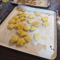 El cooksnap de Cesar Franze cuando hizo Galletitas económicas de naranja 🍊.