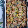 El cooksnap de vicente cuando hizo Alitas de pollo al horno con patatas.