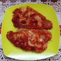 El cooksnap de Isabel Castillo Cosmes cuando hizo Filete empanizado.