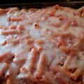 KathyMohler's cooksnap of when they made Cheesy Mostaccioli.
