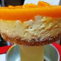 霜霜愛料理 的 夏日芒果起司蛋糕 cooksnap