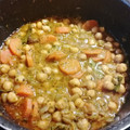 tsholo 's cooksnap of when they made Chickpea Curry.