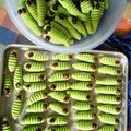 Cooksnap dari Nia Sofia untuk resep Caterpillar cookies
