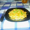 El cooksnap de Alejandro Javier Suppo cuando hizo Fideos con salchichas de viena cocidos en salsa de tomate .