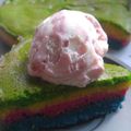 Cooksnap dari suji untuk resep Bolu kukus Rainbow