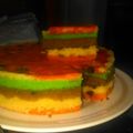Cooksnap dari Meity meit untuk resep Bolu Kukus pelangi (Rainbow cake)